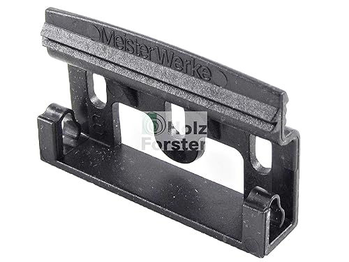 MEISTER Fußleisten Befestigungsklipse Fixing Clips Kunststoff, 50Stück - Cheap-Us