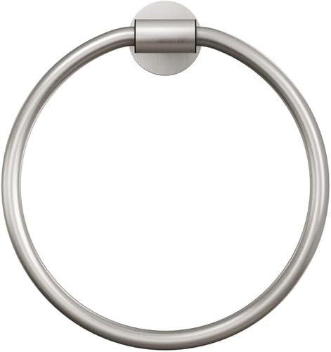 Tiger Boston Handtuchring, Edelstahl gebürstet, 6.3 x 21.3 x 22.8 cm - Cheap-Us