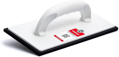 COMENSAL® Reibebrett mit Weichem Gummi - Putzbrett - Gummi-Glättkelle - Made in EU - 270 x 130 mm - Cheap-Us