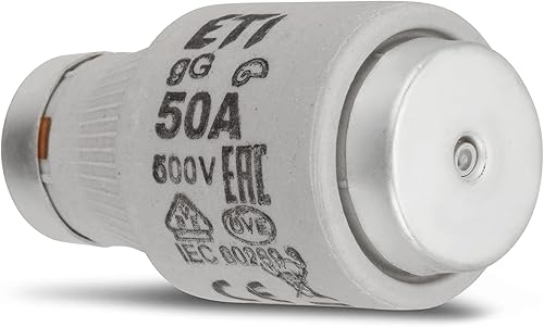 REV 0515123777 Diazed, Sicherung 50A, träge (gL), 5 Stück, 500VAC, grau - Cheap-Us