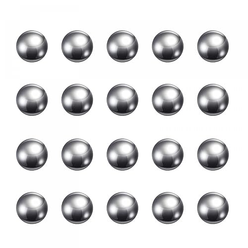 sourcing map 50Stk 12mm Kohlenstoff Stahl Lagerung Kugeln Präzision Poliert - Cheap-Us