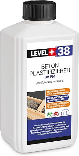 1 L Beton Plastifizierer Fließmittel Betonverflüssiger Zusatzmittel Estrich Zusatzmittel Betonfließmittel RM38 - Cheap-Us