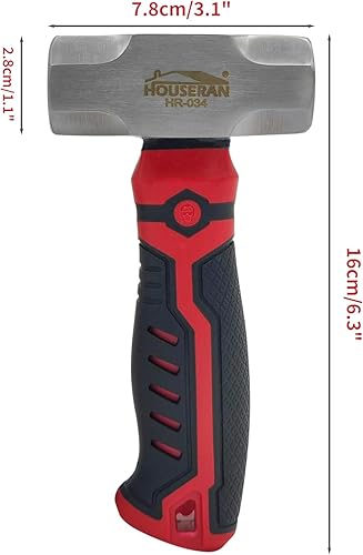 HOUSERAN Fäustel, 565g, Vorschlaghammer, Mini Hammer, Sledge Hammer für Abbrucharbeiten - Cheap-Us