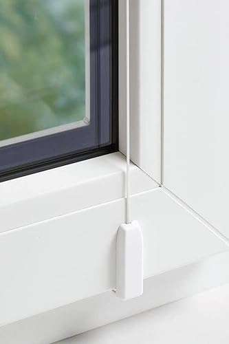 Bügelklemmträger für verspannte Plissees VS2 4 Stück-Set (Weiß) - Cheap-Us