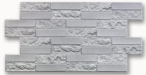 Grace Baltic 3D Wandpaneele 4,9 m²/10 Stück Beste Qualität Wandverkleidung PVC-Verkleidung Wanddeko Wandtattoos elastisch 1mm Stärke - Cheap-Us