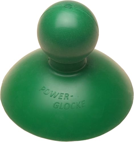 Power-Glocke - Saugglocke für Abfluss, Dusche & Waschbecken - Leistungsstarker Pömpel - Grün - Cheap-Us