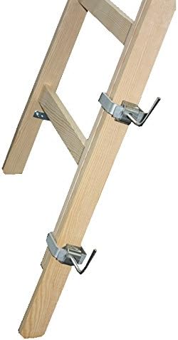2 x Verlängerung Leiter 120cm für Holzleiter inkl. 4 Klammern Malerleiter Holmverlängerung Leiterverlängerung - Cheap-Us