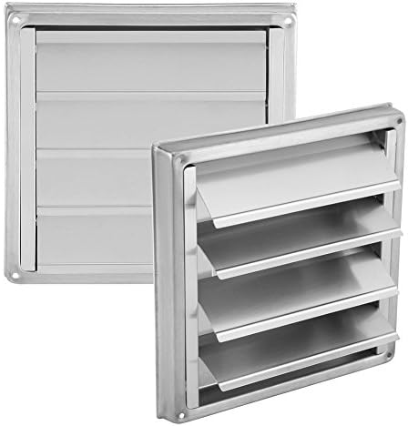 Edelstahl 304 bewegliche quadratische Entlüftung 100mm Edelstahl-Außenhaube - Cheap-Us