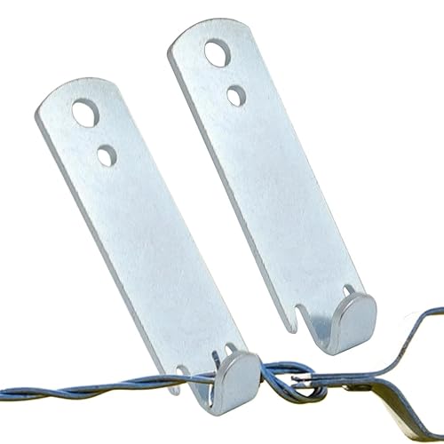 Fence Wire Tightener Tool, Wire Fencing Staple, 2X Sturdy Steel T Post Clips Wire Tightener, Ergonomic Multifunctional Wire Twisting Tool, Rustproof Fence Tool For Forestry, Pasture - Cheap-Us