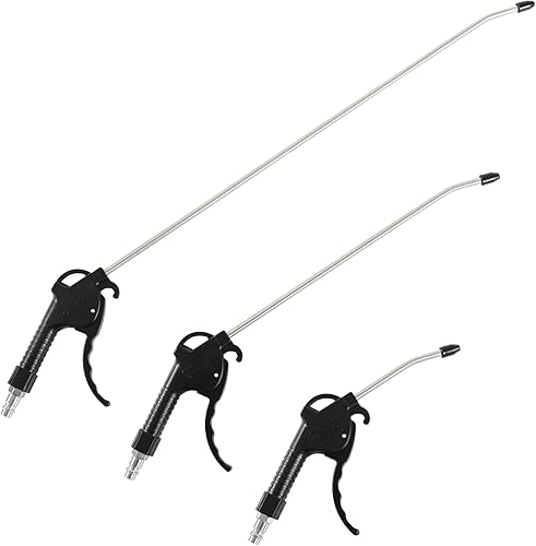 TECPO Ausblaspistole Werkzeug Druckluftpistole Luftpistole Druckluft Blaspistole 3-teilig - Cheap-Us