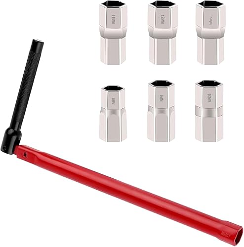 Yootiko Standhahnschlüssel Set,Wasserhahn Schlüssel Werkzeug Standhahnmutterschlüssel Wasserhahn Montagewerkzeug 8-12mm Schlüssel für Spültischarmatur für Waschbeckenarmatur Sanitärinstallationen - Cheap-Us