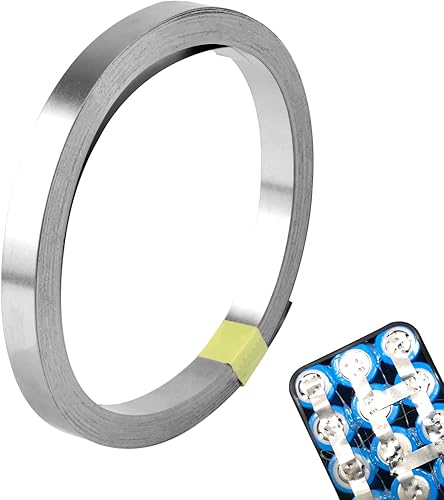 Nickelband Nickel Streifen 0,15 x 8 mm Reines Nickel Platte für 18650 Batterie Schweißen für Punktschweißgerät (10m) - Cheap-Us