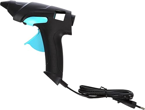 Pattex Heißklebepistole / Klebepistole mit mechanischem Vorschub und hitzeisolierter Düse / Set mit Pattex Heißklebepistole + 6 Klebesticks, Ø 11 mm - Cheap-Us