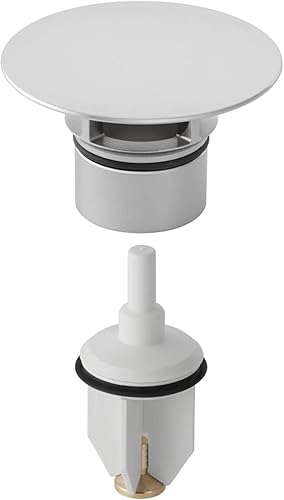 Geberit Strebenkappe Geberit Ventil mit Stopfen: Chrom glänzend (240.750.21.1) - Cheap-Us