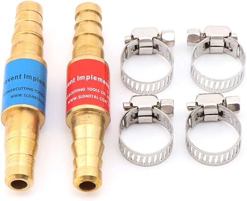 Ocobudbxw 2 Stück Flammenstopp für Propangasrohre und flüssiges Sauerstoff aus Acetylen. - Cheap-Us