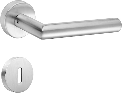 Hochwertige Edelstahl Rosettengarnitur New Orleans - WC/Bad - Cheap-Us