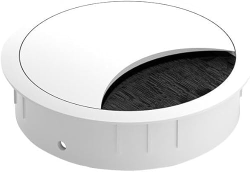 Bachmann 930.303 Loop Round Kabeldurchfuehrung rund Weiss - Cheap-Us