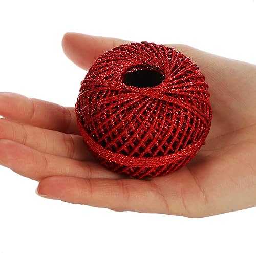 com-four® 4-teiliges Set Juteband und Baumwollschnur - Jute-Schnur zum Einpacken und Dekorieren - Kordel als Paketschnur (004 Stück - Bindeband) - Cheap-Us