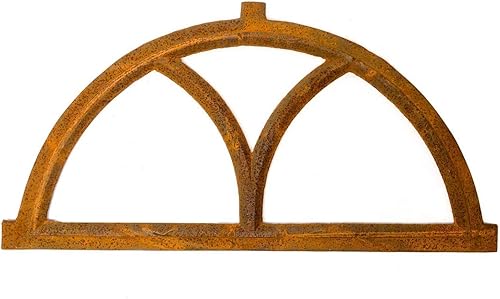 Stallfenster Bogen 33x59cm Eisenfenster Eisen Fenster Scheunenfenster Antik-Stil - Cheap-Us