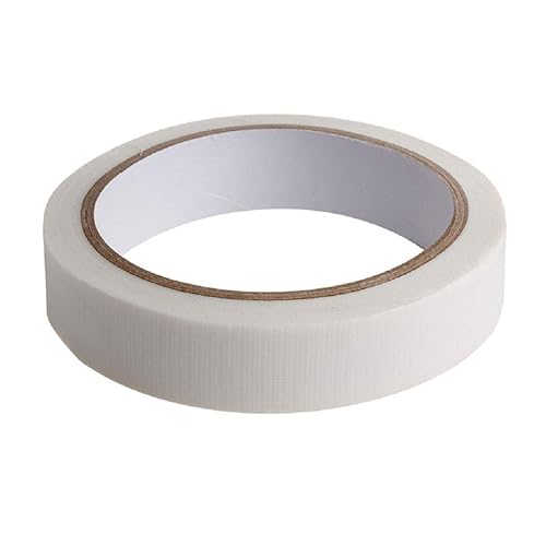 FXCO Duct Gaffa Gaffer Wasserdichte Selbstklebende Reparatur Buchbinde Tuch Band (Weiß) - Cheap-Us