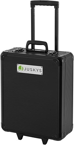 Juskys Werkzeugkoffer - 1200 teilig Werkzeug, Werkzeugtrolley gefüllt, Werkzeugkiste, Set, Rollen - Cheap-Us