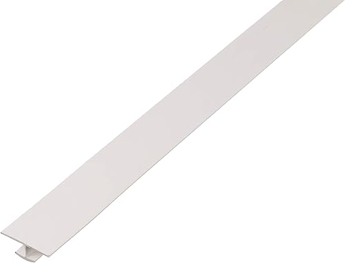 Alberts 498993 H-Profil | Kunststoff, weiß | 1000 x 25 x 4 mm | 12er Set - Cheap-Us