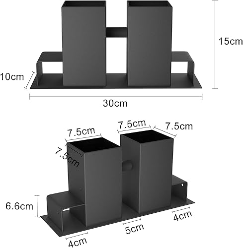 YRHome Holzstapelhilfe Feuerverzinkt stabile Stapelhilfe Holzstapelhalter Brennholz Kaminholz Gestell Holz (4 Stück) - Cheap-Us
