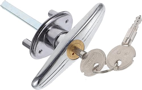 Homoyoyo 1 Satz Klapptürschloss Notentriegelungsschlüssel Schalteröffner Hardware-verriegelung Zubehör Für Garagentore Notentriegelung Garagentor Garagentor- Kabel Metall Kernzug - Cheap-Us