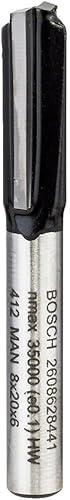 Bosch Nutfräser 6 mm, D1 8 mm, L 19,5 mm, G 51 mm 2608628441 - Cheap-Us
