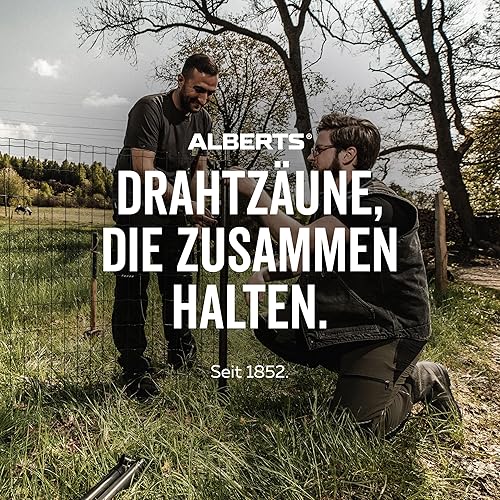 Alberts 530969 Drahtklammer | zinkphosphatiert, grün kunststoffbeschichtet | Breite 22 mm | 200er Set - Cheap-Us