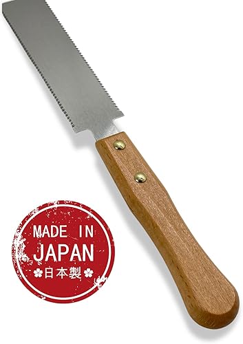 FAMEX 5520 Japansäge Dozuki Mini - kleine Handsäge Holzsäge Feinsäge für Holz - feinste und präzise Arbeiten und Modellbau - Cheap-Us