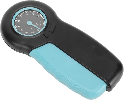 CHICIRIS Grip Strength Tester Hand Dynamometer, Hand Grip Strength Tester Hand Dynamometer Ergonomisches Grip Strength Measurement Meter Grip Dynamometer (Blau Schwarz) - Cheap-Us