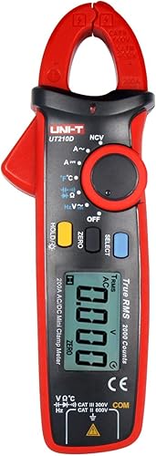 UNI-T UT210D Digitale Strommesszange AC/DC, Messgerät für Strom, Spannung, Widerstand, Kapazität. - Cheap-Us