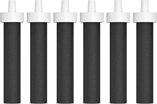 Fil-fresh 6er-Pack Wasserfilter-Ersatz für Brita-Wasserflaschen, kompatibel mit Brita 907 ml und 590 ml isolierten gefilterten Wasserflaschen, reduziert Chlor, Geschmack und Geruch - Cheap-Us