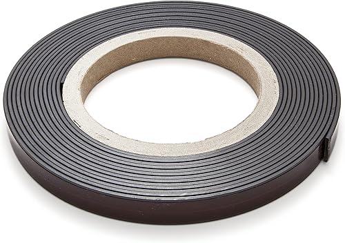 Selbstklebendes Magnetband, 12.7mm x 5m Rolle – zuschneidbares Magnetband, stark haftend, Befestigungsmittel, Magnetklebeband - Cheap-Us
