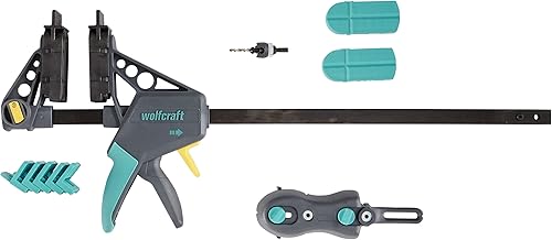 wolfcraft Terrassenbau-Set 6988000/11-teiliges Werkzeug Komplett-Set für eine schnelle und präzise Terrassenmontage/Ideal für Heim- & Handwerker - Cheap-Us