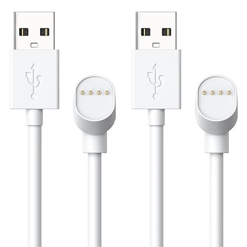 TUSITA Ladekabel Kompatibel mit Google Nest Cam 1M - Magnetisches Ladegerät, 2-Stück - Cheap-Us
