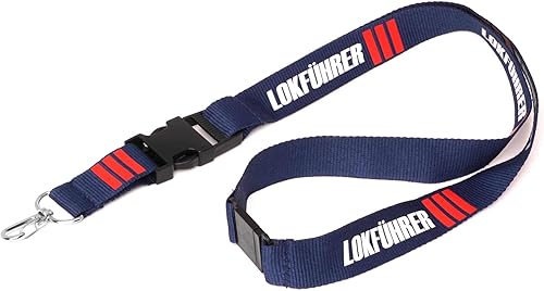 Birsppy Wingdesign LOKFÜHRER Lanyard Schlüsselband mitgedrucktem Motiv und Sicherheitsclip - Cheap-Us