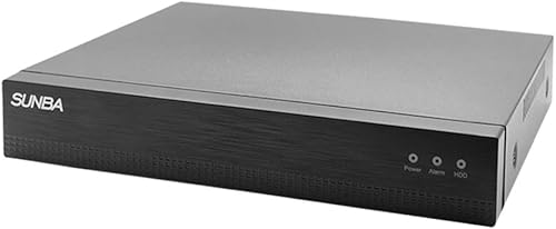 SUNBA Digitaler Videorekorder für 5MP H.265/H.264 IP Netzwerkkamera mit Gesichtserkennung 10-Kanal für IP Kameras der Lite-Serie (NVR-F8010SE) - Keine Festplatte - Cheap-Us