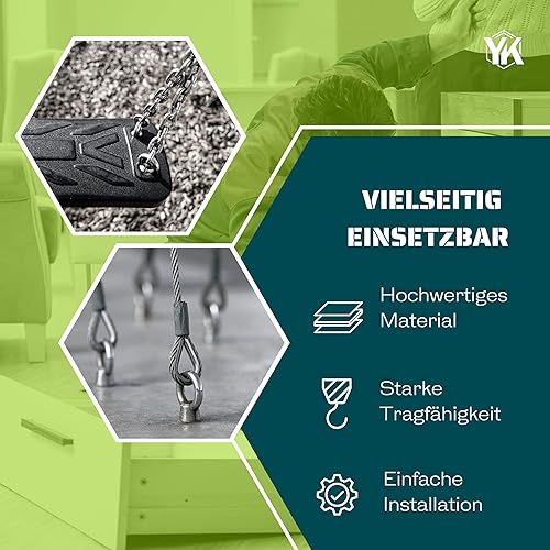 Yourkon Ringmutter | M6 bis M30 | DIN 582 | gal. verzinkt | Ring & Kranöse | Augemutter (25, M16) - Cheap-Us