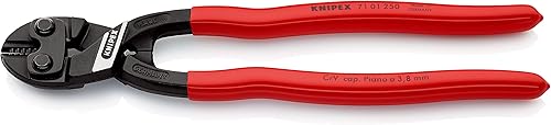 KNIPEX CoBolt Kompakt-Bolzenschneider mit schlanken Mehrkomponenten-Hüllen schwarz atramentiert 200 mm 71 02 200 - Cheap-Us
