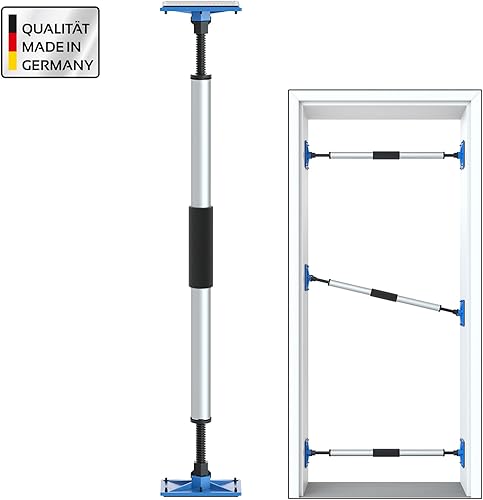 3x PROFISPANN® Türspanner 67-107cm - Bis 40kg - Made in Germany - Türspreizer Türfutterspreize Türzargenspanner aus Aluminium stufenlos verstellbar - MS-T2000 - Cheap-Us