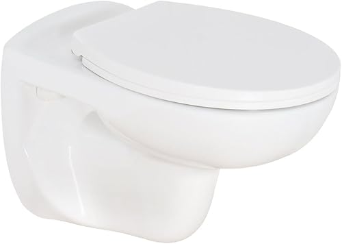 Aqua Blue Spülrandlos Wand WC Hänge WC Tiefspüler Rimless Toilette Rim Off - Cheap-Us