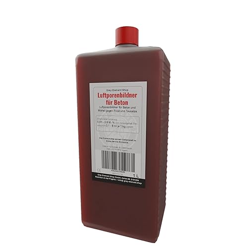 BetonLuft 1,0L: Premium-Luftporenbildner für hochwertigen Beton mit optimaler Festigkeit - Cheap-Us