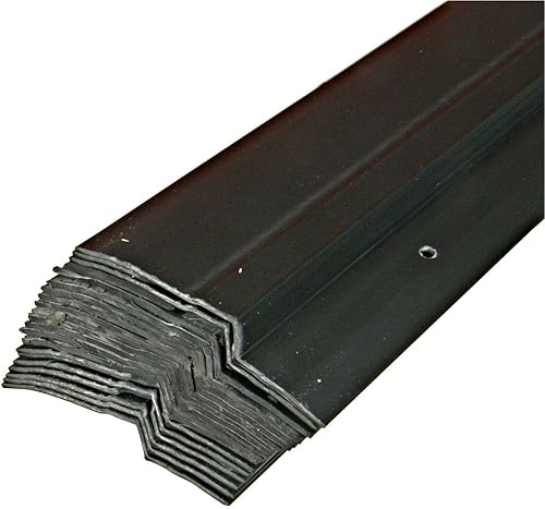 KAUFDAS 40 x 1,0m Noppenbahn Halteleiste PVC Schutzleiste (40lfm) Anthrazit / Dunekl Grau / Schwarz - Cheap-Us