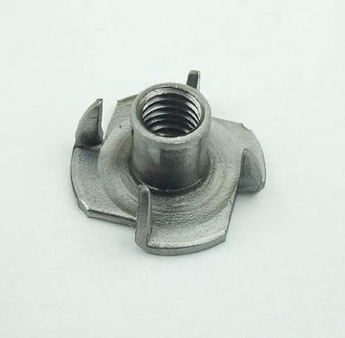 500 Stück M6 Einschlagmutter Einschlagmuttern Stahl galvanisch verzinkt Einpressmutter Einpressmuttern (M 6, 500) - Cheap-Us