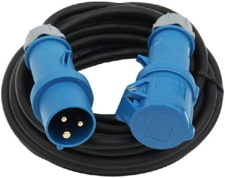 CEE Kabel 5m H07 3x2,5mm² Caravan Camping WoMo Boot BAU - Cheap-Us