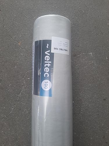 Dachunterspannbahn, Dachfolie, Unterdeckbahn, Dampfsperre, Unterspannbahn 1,5m x 10m,25m,50m Unterdeckbahn VELTEC 100 g/m² Rolle 75m² Dach… (37,5m² (25m x 1,5m)) - Cheap-Us