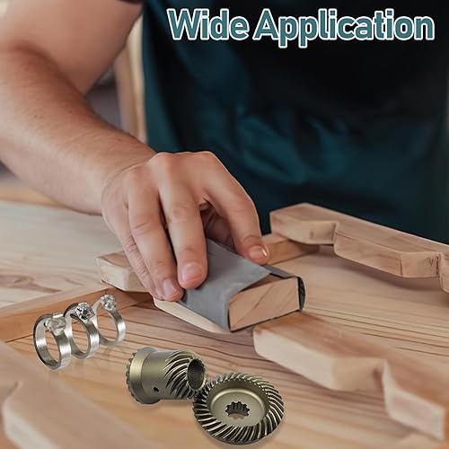 Schleifpapier Set, Nass und Trocken Sandpapier 23 x 9 cm, Körnung 400 600 800 1000 1200 1500 2000 2500 3000, Fein Schleifpapier für Auto Metall Holz Lack Wände Glas Schleifen Finishing (72) - Cheap-Us