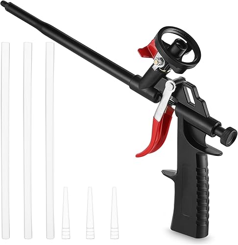 Zawaer Schaumpistole, Teflon-beschichtete Bauschaumpistole, Metall Pistolen Körper sind nicht leicht zu blockieren und leicht zu reinigen, Geeignet für, Bauschaum, Pistolenschaum，Montageschaum usw - Cheap-Us